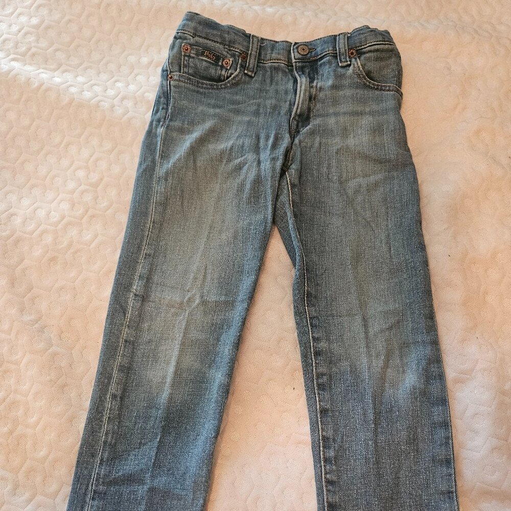 POLO RALPH LAUREN BOYS' HAMPTON STRAIGHT  JEANS SIZE 6
